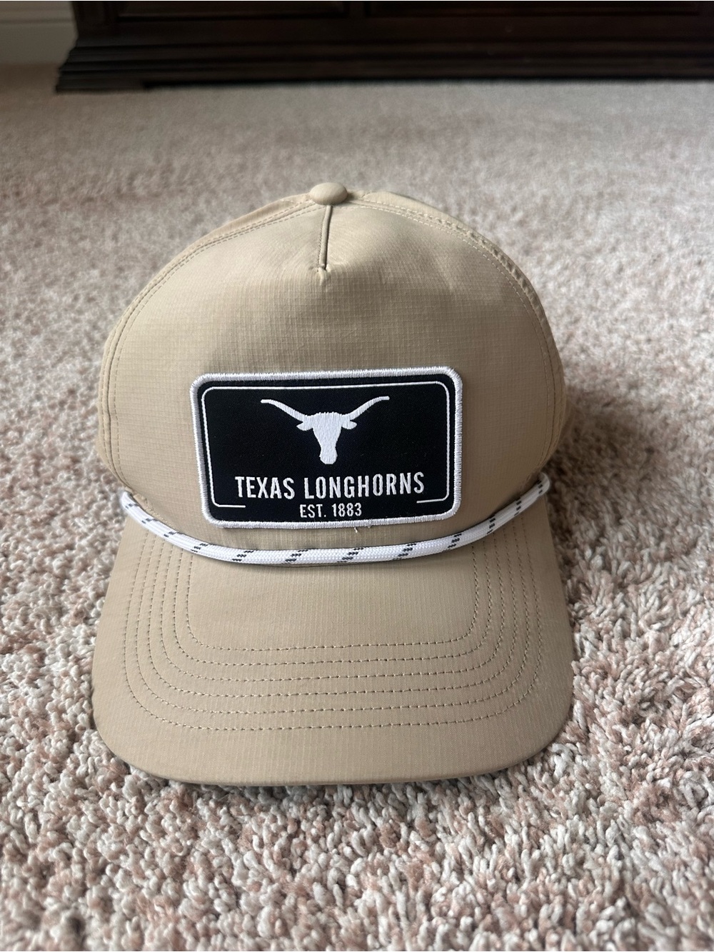 Texas Longhorns '47 Sculpin Hitch Adjustable Hat - Khaki